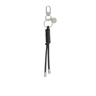 Kazar Portachiavi in Pelle con Intreccio Decorativo - - Accessories - Donna - Nero - ONE SIZE