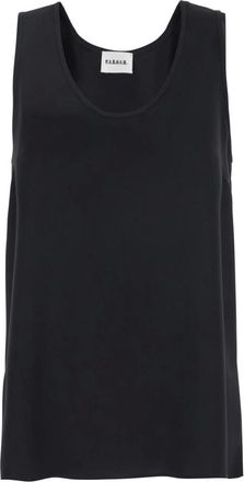 P.A.R.O.S.H. Mujer, Camisetas, Negro, Talla: L