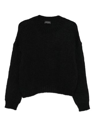Roberto Collina Sweater met ronde hals - Zwart