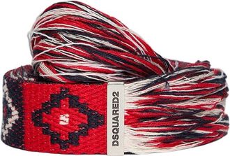 Dsquared2 Multicolor Printed Tie Belt