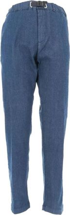 White Sand Blauwe Katoenen Broek voor Mannen - Heren - Slim Fit Jeans - Blauw - XL - Katoen - Jeans
