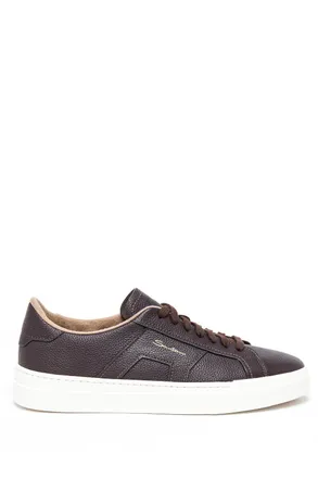 Santoni Gloria Model Leather Sneakers