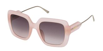 Nina Ricci SNR299 02G1 Womens Sunglasses Pink Size 53