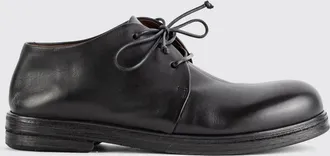 Mars&egrave;ll Scarpe derby Zucca Zeppa in pelle con punta tonda e suola in cuoio