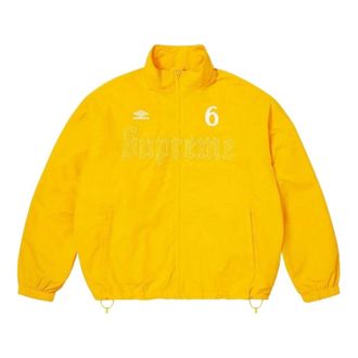 SUPREME x Umbro SS26 Rhinestone Track Jacket Yellow SUP-SS26-331-YLW