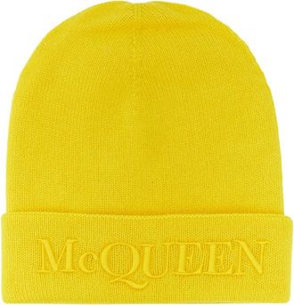Alexander McQueen Hombre, Accesorios, Amarillo, Talla: L