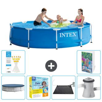 Intex Piscina Con Estructura Redonda - 305x76 Cm - 7-piezas S60
