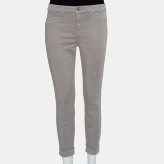 J Brand Stone Lyocell & Cotton Ankle Cuff Anja Pants