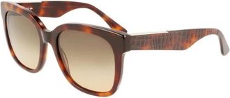 Lacoste L970S 230 Zonnebril - Dames - Zonnebrillen - Bruin - 55 MM - Accessoires