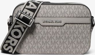 Michael Kors Hudson Signature Logo Camera Crossbody Bag