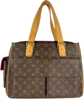 Louis Vuitton Pre-owned Shoulder Bags, female, Brown, Size: ONE SIZE Pre-owned Vintage Monogram Shoulder Bag