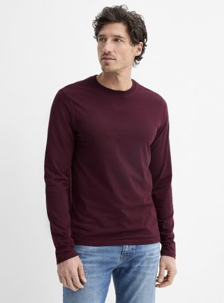 Le 31 Mens Solid long-sleeve T-shirt