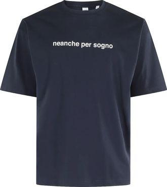 Aspesi T-shirt con ricamo - Blu