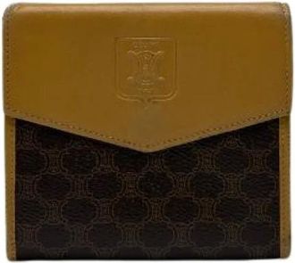 Celine Pre-owned Wallets, female, Yellow, Size: ONE SIZE Pre-owned Leather Wallet