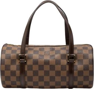 Louis Vuitton Pre-owned Papillon 26 - Dames - Vintage Handtas - Bruin - ONE Size - Leer - Vintage