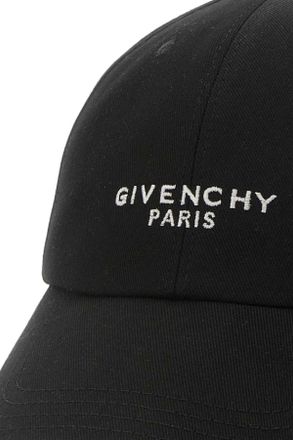 Givenchy BPZ0CAP0C4 Logo-Embroidered Baseball Cap - Black