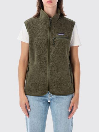 Patagonia Gilet in pile Classic Retro-X con collo alto e tasche a zip