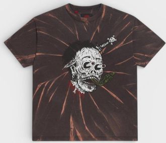 Gallery Dept. Mens Glitch Tee Sun Faded Wizer Black - Brown - Size: 38