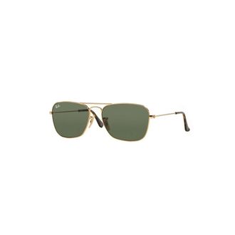 Ray-Ban Caravan Zonnebril - unisex - Zonnebrillen - Geel - 55 MM - Accessoires