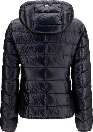 Herno Womens Down Jacket Giada Black Outer: Polyamide Puffer
