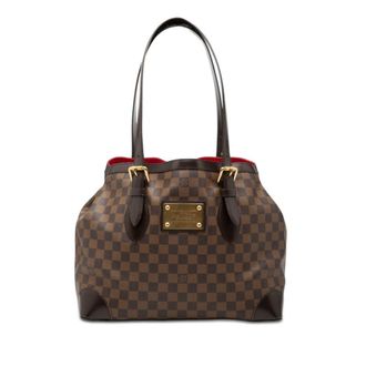 Louis Vuitton Damier Brown Pvc Leather Shoulder Bag Tote Bag (Pre-Owned)