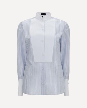 Tom Ford Camicia a righe con dettaglio frontale Woman 40