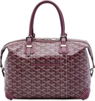 Goyard Pre-owned Goyard Goyardine Boeing 30 Boston Bag Ladies QU4YHF1CIO1504DK