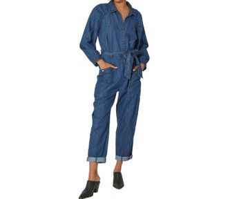 Cleobella Haisley Jumpsuit In Indigo