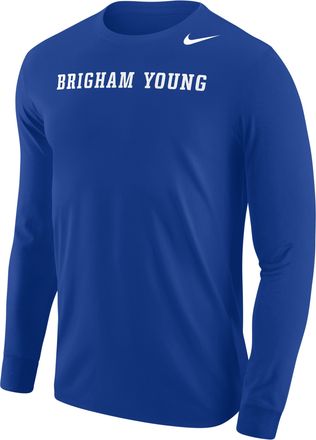 Nike BYU Cougars Nike Mens Football Long-Sleeve T-Shirt in Blue | M12333P397BGYU-RYL