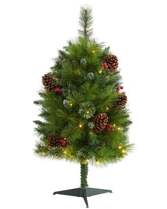 Nearly Natural 3Ft. Montana Mixed Pine Artificial Christmas Tree