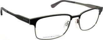 Tommy Hilfiger Demo Rectangular Mens Eyeglasses TH 1357 0P5Q 55