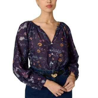 Cleobella Catherine Floral Blouse In Viviana