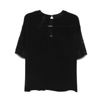 Twinset Donna, Camicette, Nero, L, new