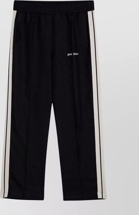 Palm Angels linen sports trousers elastic waistband