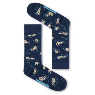Greenbomb Playing Otter Multifunktionssocken - Unisex | blau