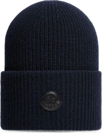 Moncler Hat Wool Blue