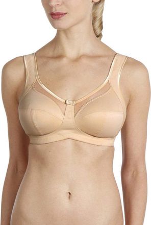 Anita Womens Clara Comfort Soft Bra - Beige Nylon - Size 38E UK BACK/CUP