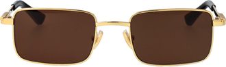 Bottega Veneta Rectangular Sunglasses Bv1469 S 005