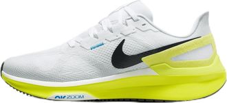 Nike Nike Mens Structure 25 Stra&szlig;enlaufschuh f&uuml;r Herren Road Running Shoe, White Black Cyber Photo Blue, 9.5 UK