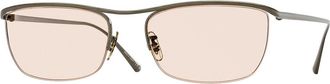 Oliver Peoples OV1381T EZ-Y 5284 Womens Sunglasses Gold Size 55