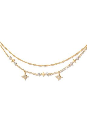 Girls Crew Wandering Stars Necklace in Gold at Nordstrom