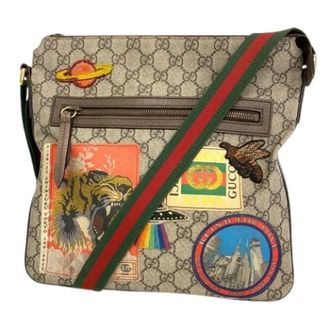 Gucci Pre-owned Cross Body Bags, female, Multicolor, Size: ONE SIZE Pre-owned Vintage Shoulder Bag