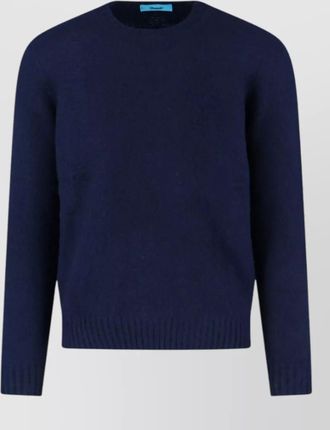 Drumohr ribbed lambswool crewneck jumper