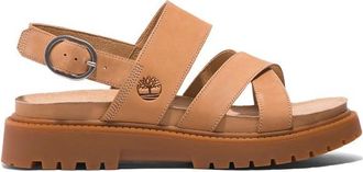Timberland Clairemont Way Cross-Strap Sandal Sandalen f&uuml;r Damen | braun