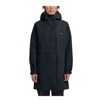 Jack Wolfskin Dames, Mantels, Blauw, Maat: 2XL Wol