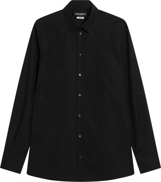 Dolce & Gabbana Black Long Sleeve Shirt