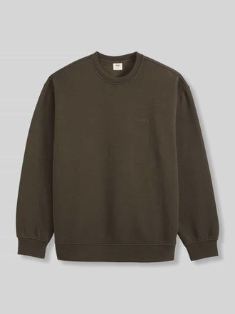 Levi's Relaxed Fit Sweatshirt aus reiner Baumwolle in Khaki, Gr&ouml;&szlig;e XXL