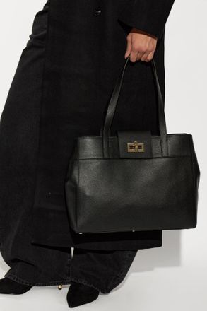 Furla Amelia Large Bag, Womens, Black