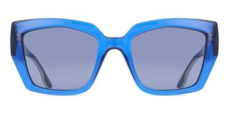 Karl Lagerfeld KL6143S N 400 Womens Sunglasses Blue Size 53