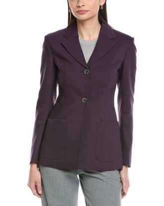 Valentino Wool & Silk-Blend Jacket